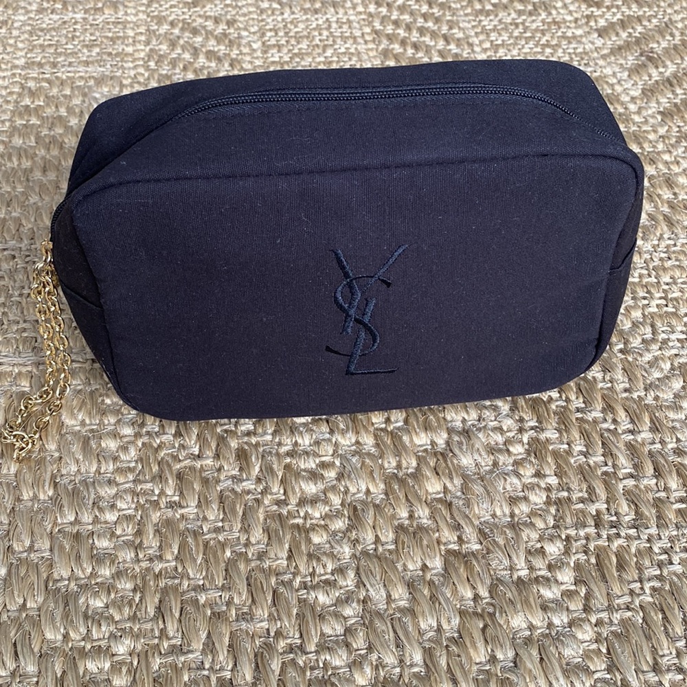 YSL-Yves Saint Laurent Makeup Bag-Authentic